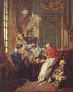 Francois Boucher The Lunch (mk05) china oil painting reproduction